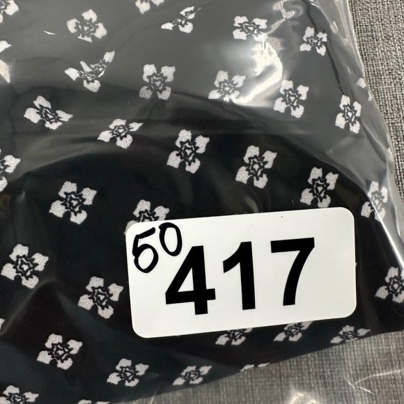 Brand New! Express Dress Black & White Small Neckline Tie Elastic Waist Balloon - Picture 15 of 15